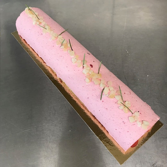 Bûche fraise-citron