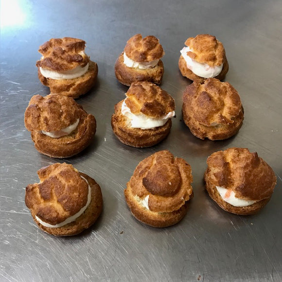 Choux au saumon