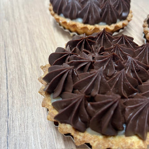 Tartelette au chocolat et au caramel