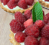 Tartelette aux framboises