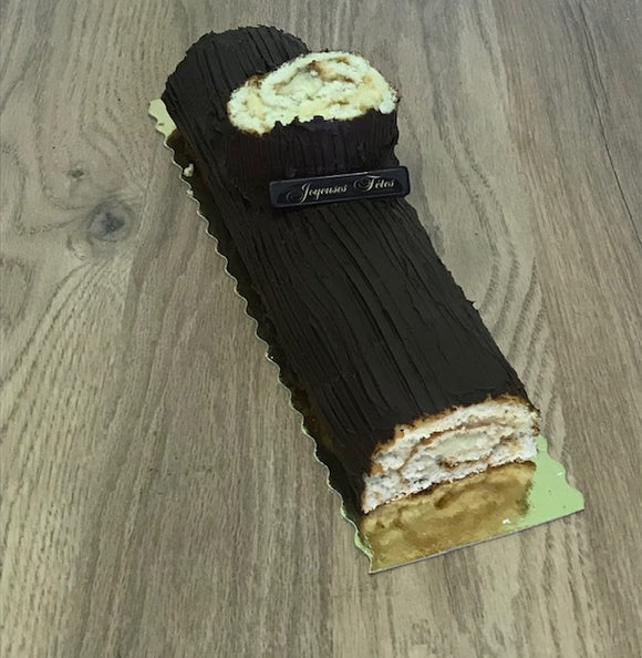 Bûche roulée à l'orange