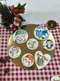Biscuits peints gamme Noël