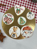 Biscuits peints gamme Noël